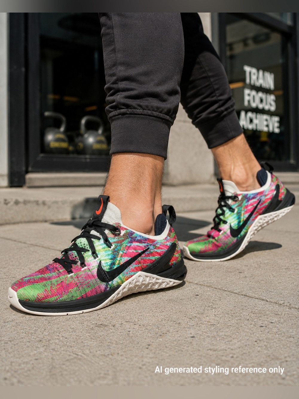 Nike Metcon DSX Flyknit 2 Men’s 7.5 WOD Paradise Gym Training Shoes AH7843-180 - Picture 16 of 16